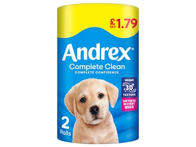 Andrex 2 Complete Clean Rolls