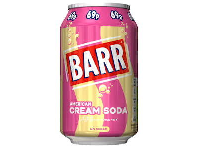 Barr American Cream Soda 330ml