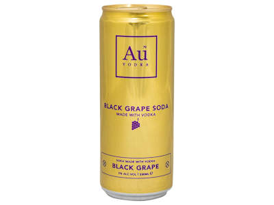 Au Vodka Black Grape 330ml