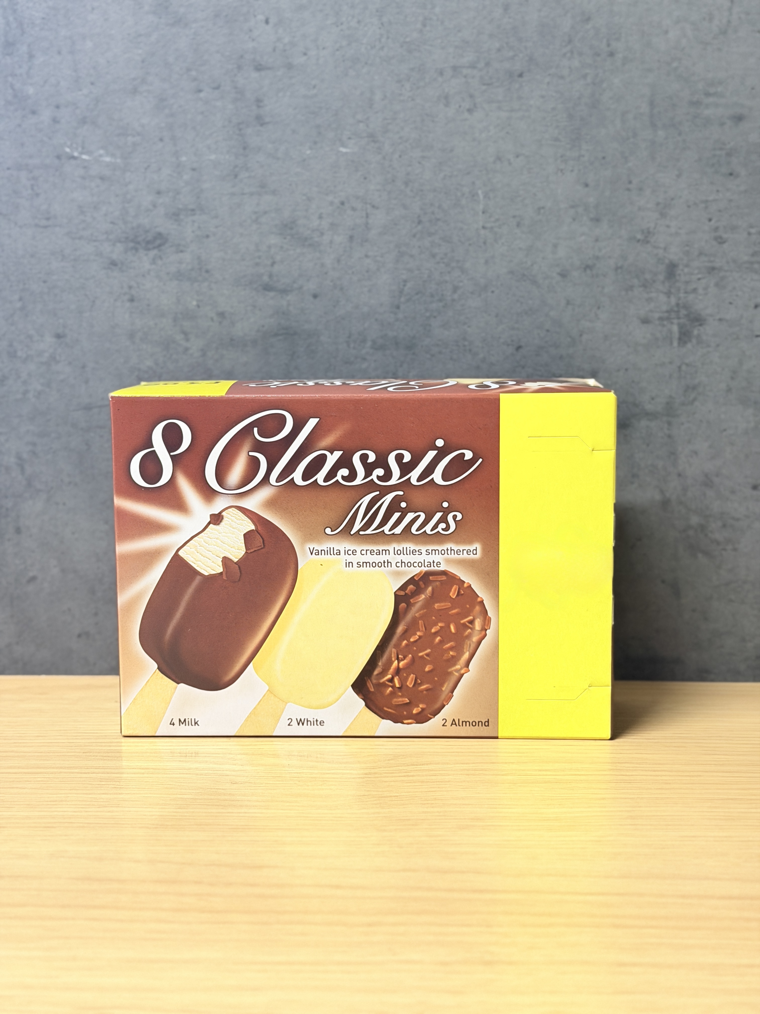 8 Classic Minis Ice Cream