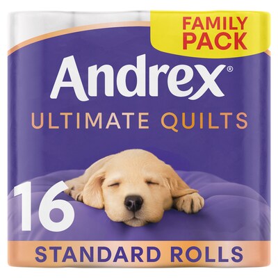 Andrex Supreme Quilts 4 Rolls