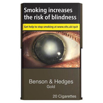 Benson & Hedges Gold 20s