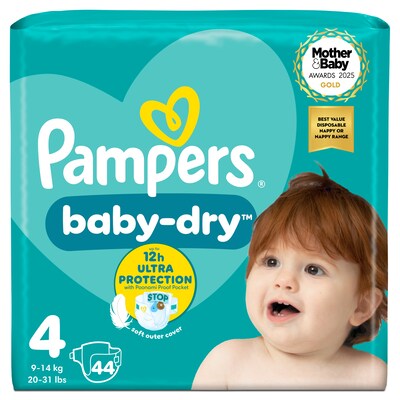 Happy Shopper Nappies Size 4 16pk