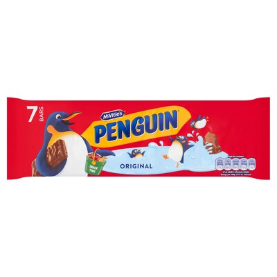 McVitie's Penguin Bars 7pk