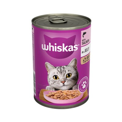 Whiskas Salmon in Jelly 400g